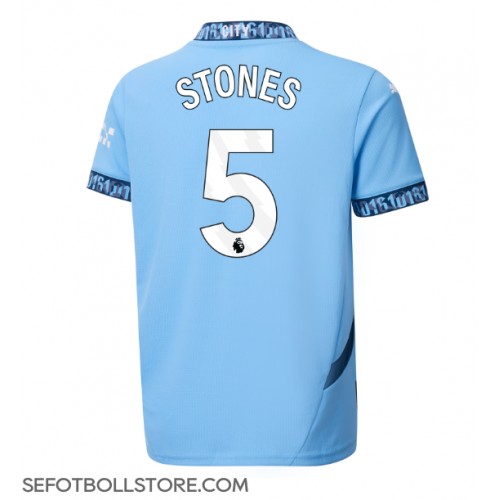 Manchester City John Stones #5 Replika Hemmatröja 2024-25 Kortärmad